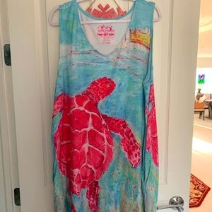 Leoma Lovegrove Turtle Turtle Tank Dress XXL